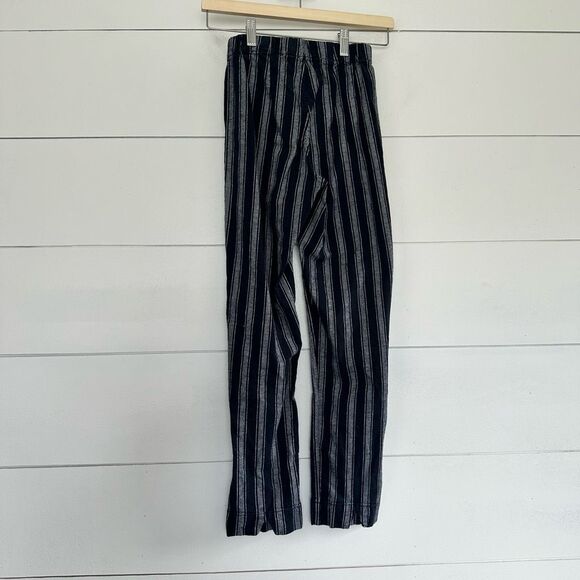 John Galt Women’s One Size Striped Pants Black - Picture 2 of 4